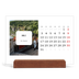 Tischkalender mit Holzfuß Querformat  — Die ganze Geschichte [deckblatt]