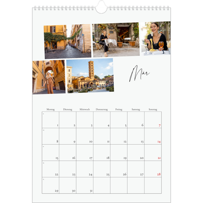 A3 Jahreskalender — Städtereise [Marsch]