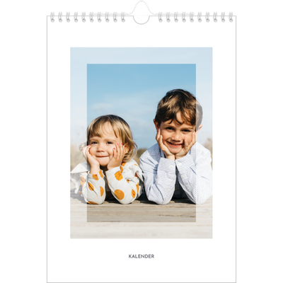 Fotokalender A4 (20 x 30 cm) — Durchsichtige Rahmen [deckblatt]
