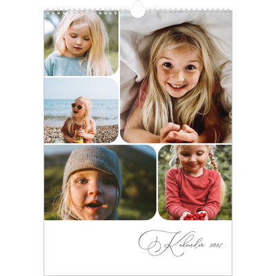A3 Jahreskalender — Schrift und Schnappschüsse [deckblatt]