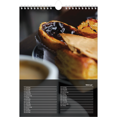 Fotokalender A4 (20 x 30 cm) — Komplimente [Februar]