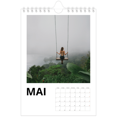 Fotokalender A5 — Weißer Rahmen [deckblatt]