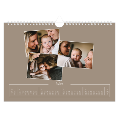 Fotokalender A4 — Gebastelte Momente [Marsch]