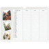 Family Planners A3 Landscape — Handgemachter Planer - 3-köpfige Familie [Februar]