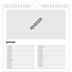 Jahreskalender Quadratisch — Gestalte deine eigenen Produkte [Januar]
