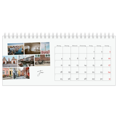 Tischkalender — Städtereise [Januar]