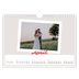Fotokalender A4 — Karminrote Signatur [April]