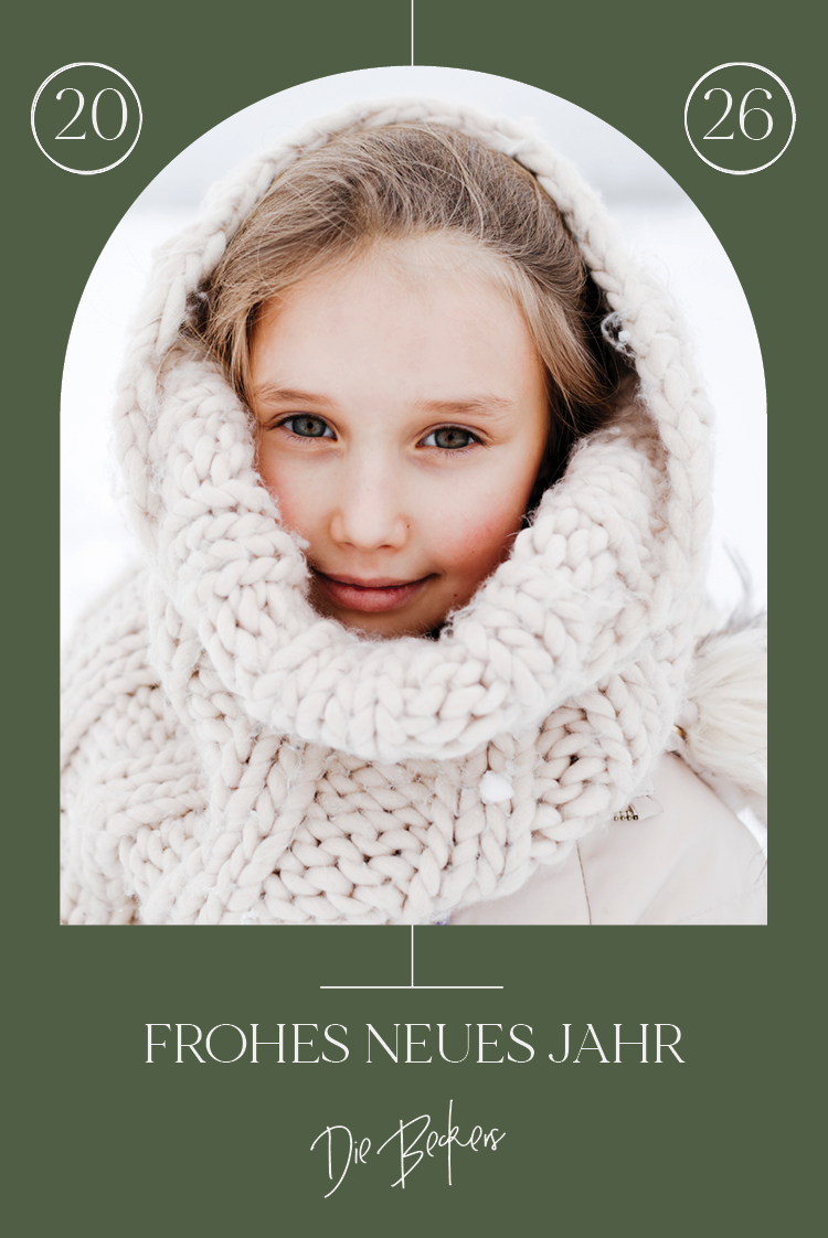 Fotokarten — Grüner Fotobogen