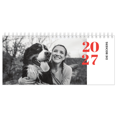 Tischkalender — Kräftige Farben [deckblatt]