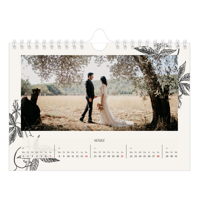 Fotokalender A5 — Tinte und Efeu [Marsch]