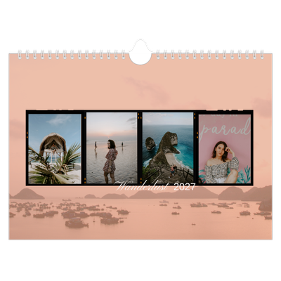 Fotokalender A4 — Wanderlust [deckblatt]
