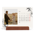 Tischkalender mit Holzfuß Querformat  — Tinte und Efeu [deckblatt]