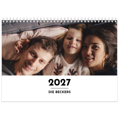Fotokalender A4 doppelt (30 x 40 cm) — Buchstaben im Fokus [deckblatt]