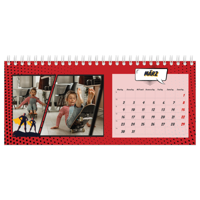 Tischkalender — Comic-Buch [Marsch]