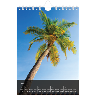 Fotokalender A5 — Komplimente [April]