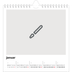 Jahreskalender Quadratisch — Gestalte deine eigenen Produkte [Januar]