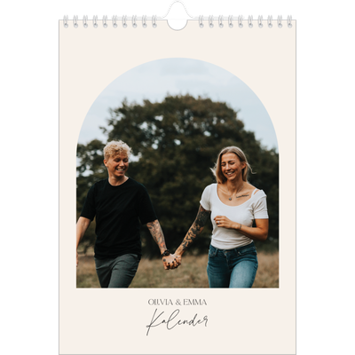 Fotokalender A4 (20 x 30 cm) — Erinnerungsbogen [deckblatt]