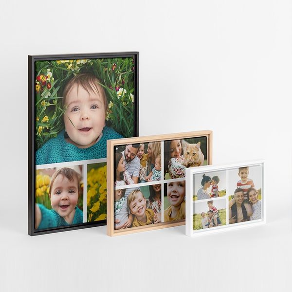 Fotocollage mit Rahmen